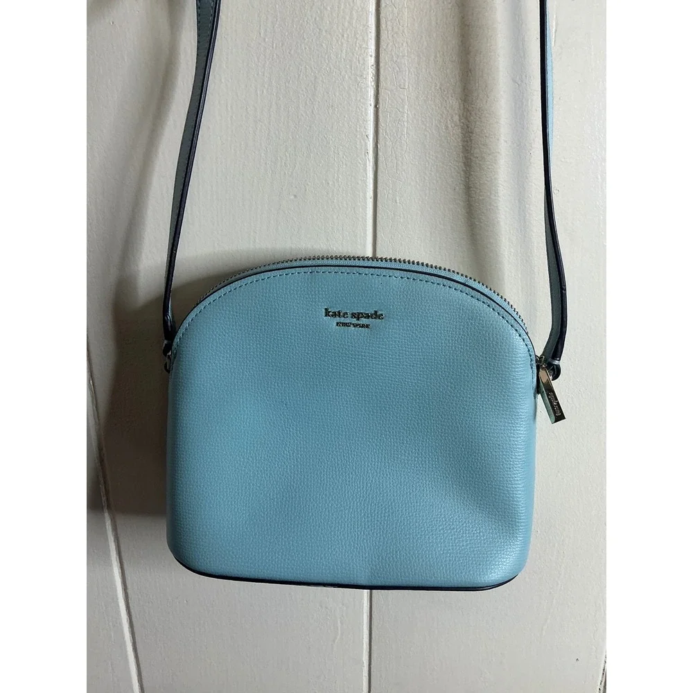 Kate Spade‎ Crossbody Bag Women's Purse Light Blue Adjustable Strap